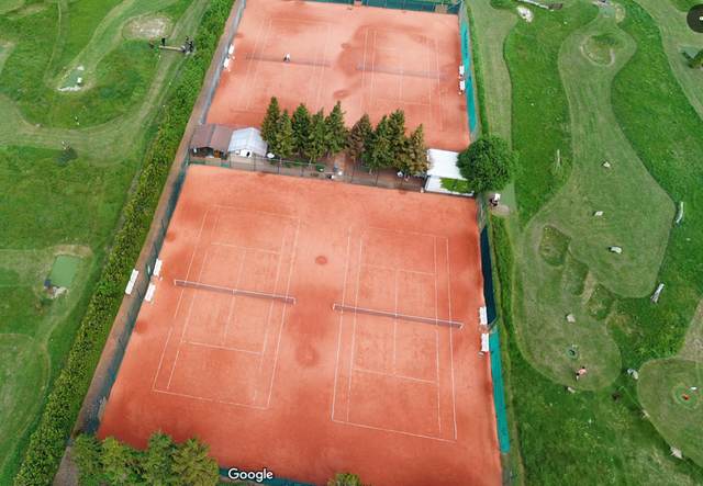 Unsere Tennisanlage aus der Vogelperspektive